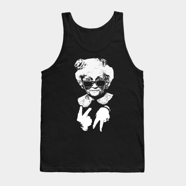 Sophia Petrillo / Violent Arrest Mashup Tank Top by darklordpug